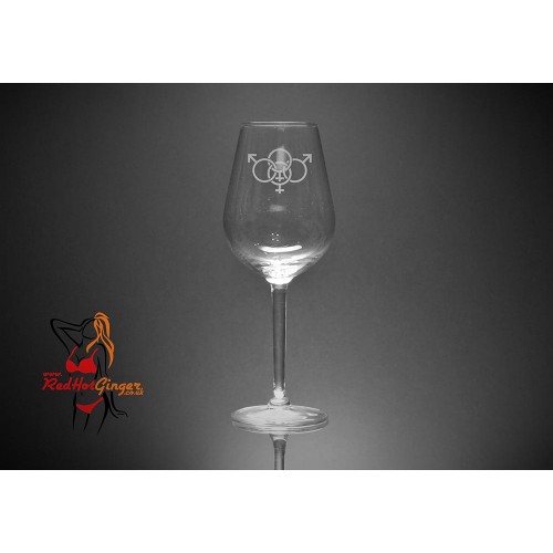 Wine Glass - Swinger Symbol